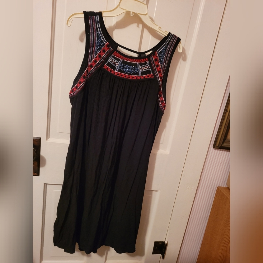 Faded Glory sleeveless gauze dress/beac coverup